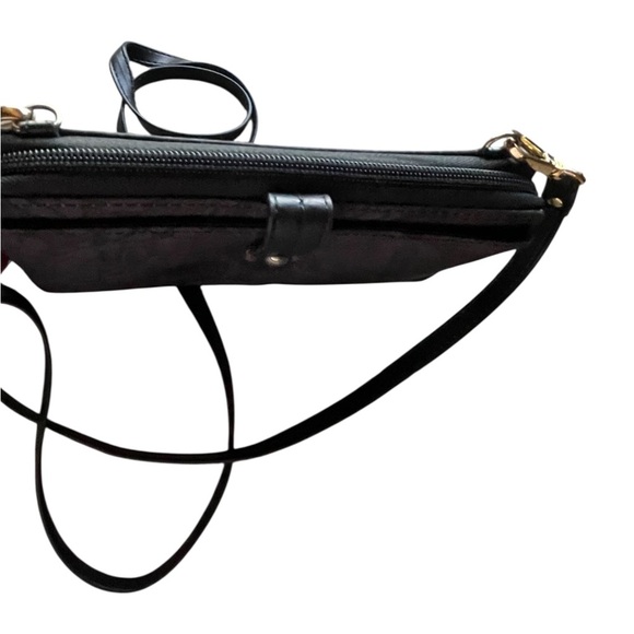 Sakroots Black & Gray Floral Crossbody Bag - Picture 4 of 5